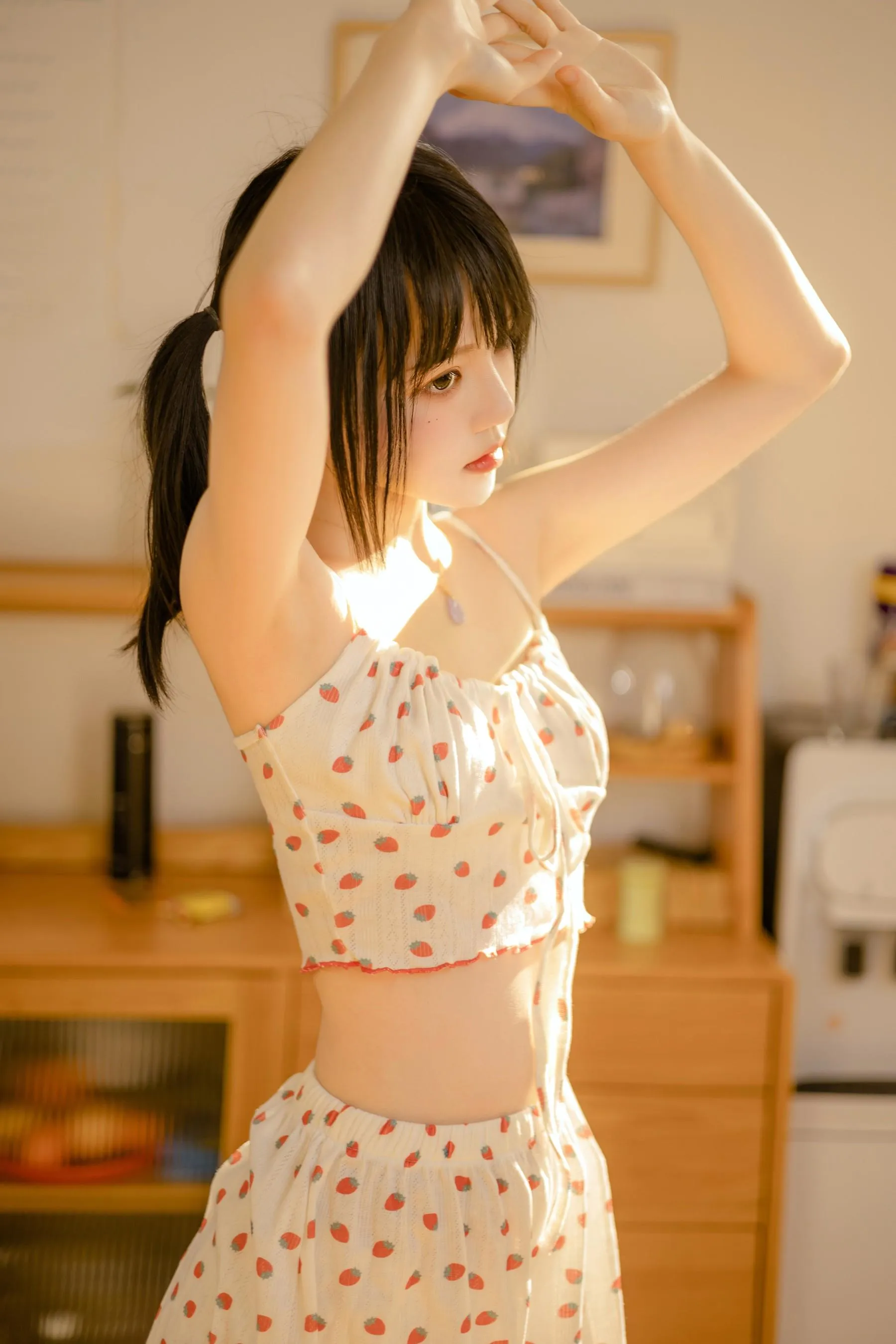 桜桃喵 – NO.158 瞌睡 [44P]插图3